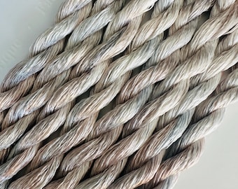 Agate Silk Embroidery Thread, Hand Dyed Embroidery Thread, Artisan Thread
