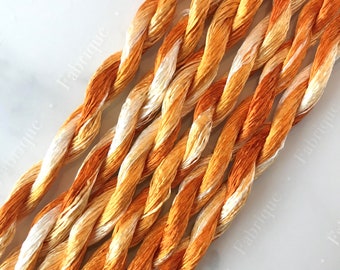 Fabrique Bread Silk Embroidery Thread, Hand Dyed Embroidery Thread, Artisan Thread