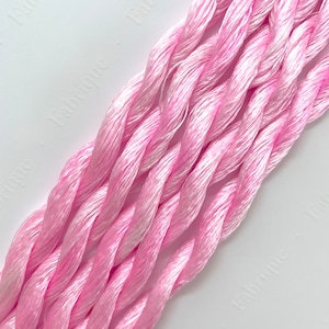Fabrique Sweet Rose Silk Embroidery Thread, Hand Dyed Embroidery Thread, Artisan Thread