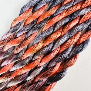 Fabrique Robin Seidenstickgarn, handgefärbtes Stickgarn, handwerkliches Garn