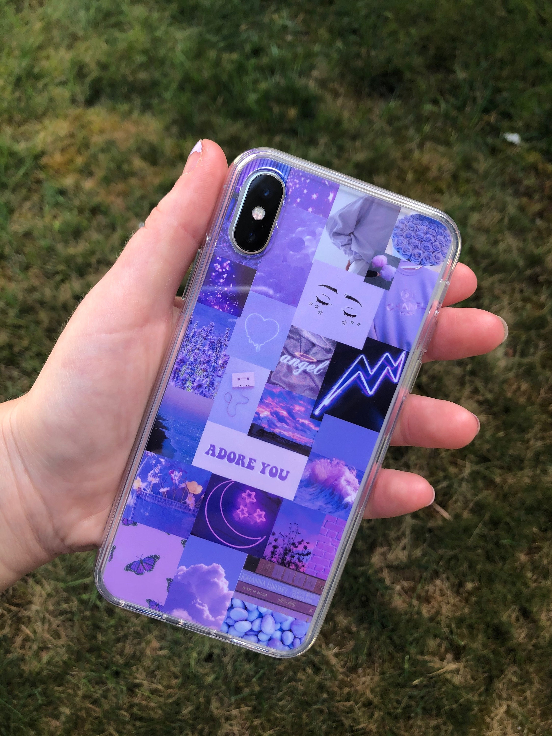Light Purple Collage Phone Case