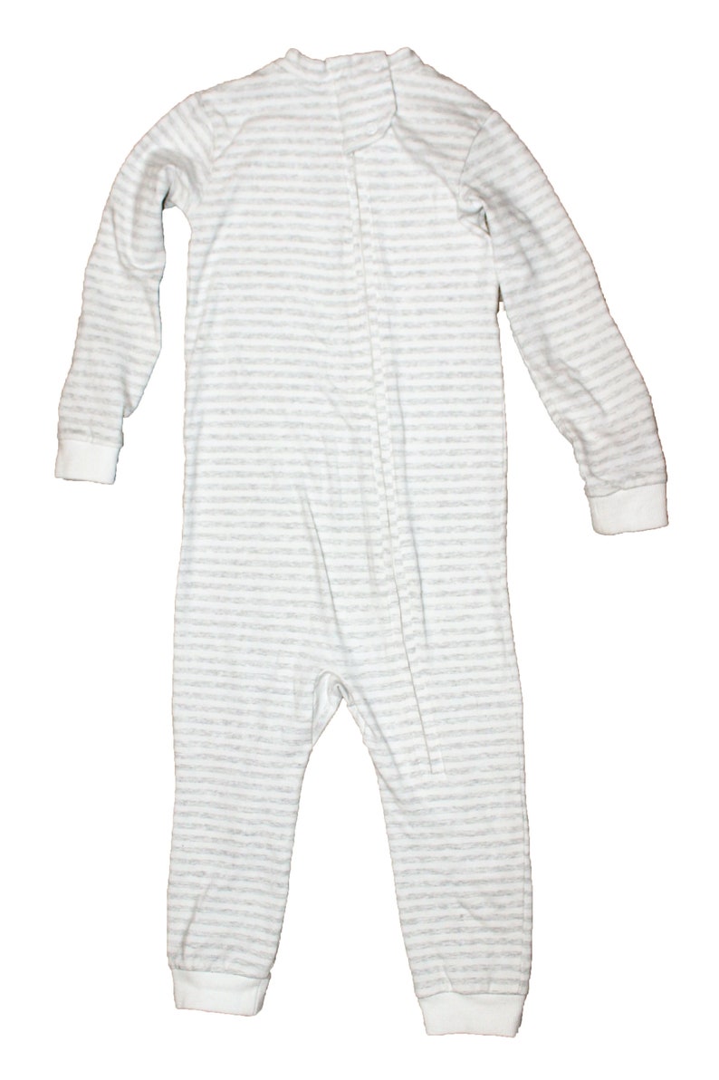 Zipper Back Pajama Etsy