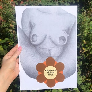 Wydruk „Śliski na mokro” (A4)