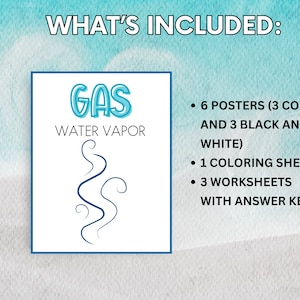 De vormen van wateractiviteit begrijpen | Kleurwerkbladen | Wateractiviteit voor kinderen | De verschillende vormen van water begrijpen afbeelding 3