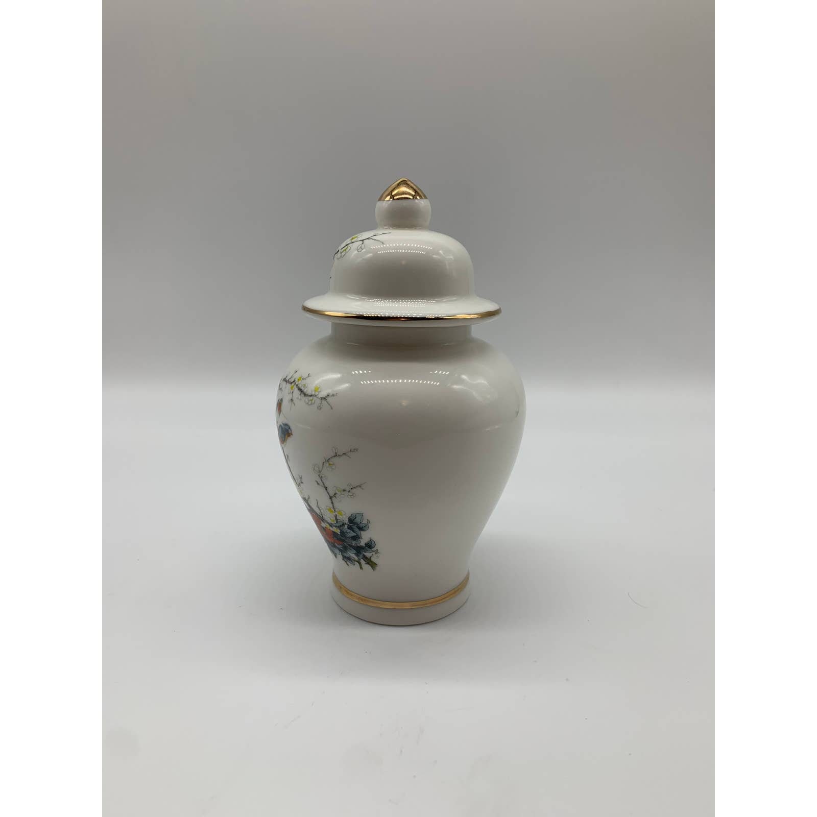Vintage Japanese Fine China Vase Etsy