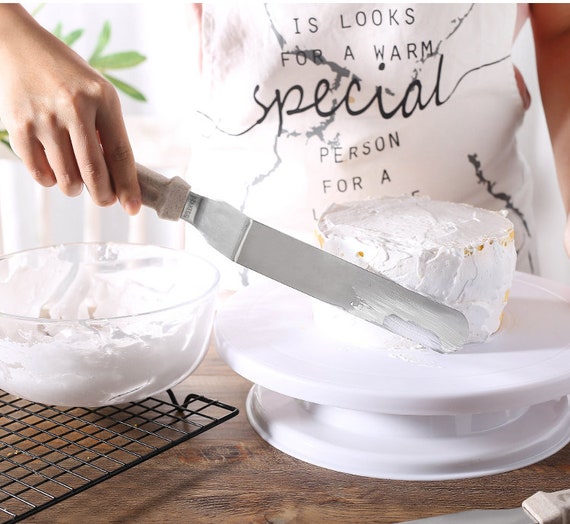 4/6/8/10/12inch Stainless Steel Cake Icing Spatula Frosting
