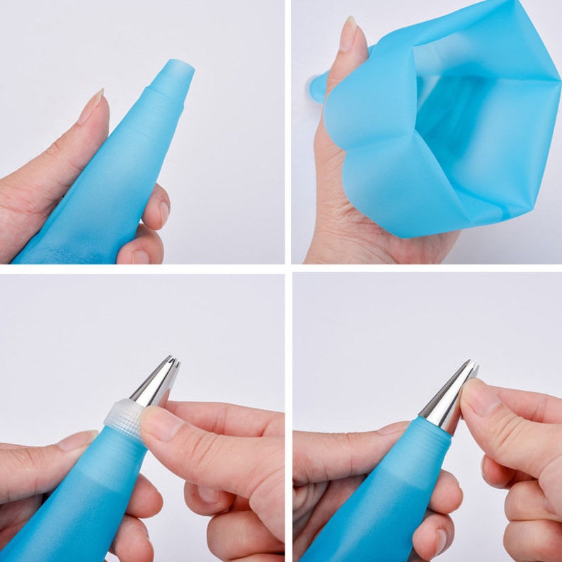 172 Pieces Baking Accessories Icing Tips Cakes Decorating image 6