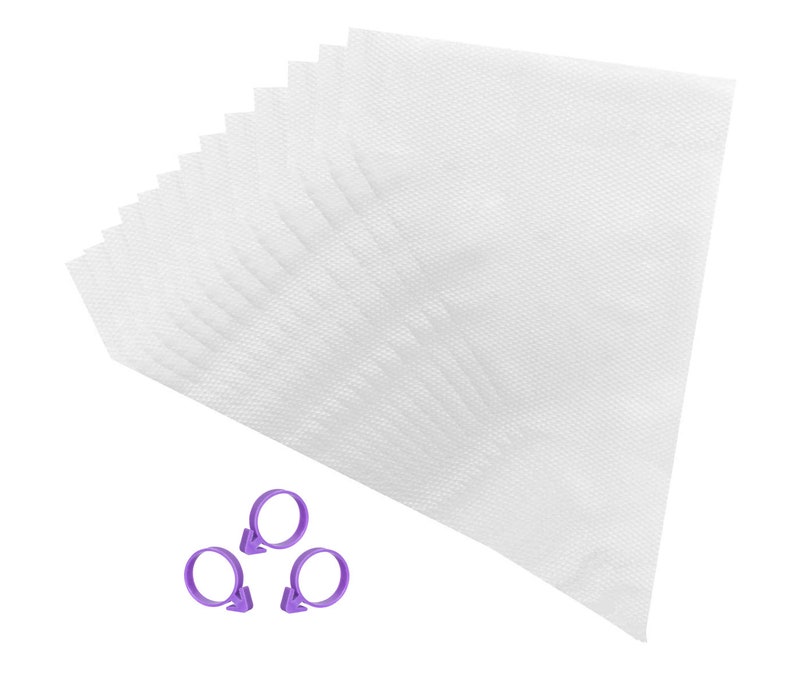 100pcs disposable Pastry Piping Bags 14 Inches 16 Inches Icing image 1
