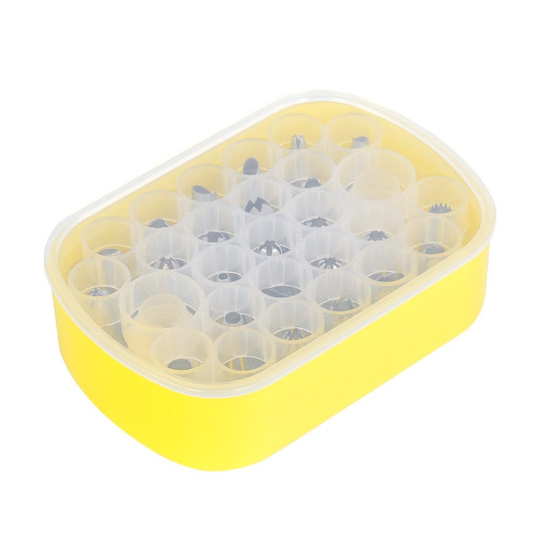 29 Pcs Icing Decorating Set 25pc Nozzle Tubes 2 Couplers Etsy