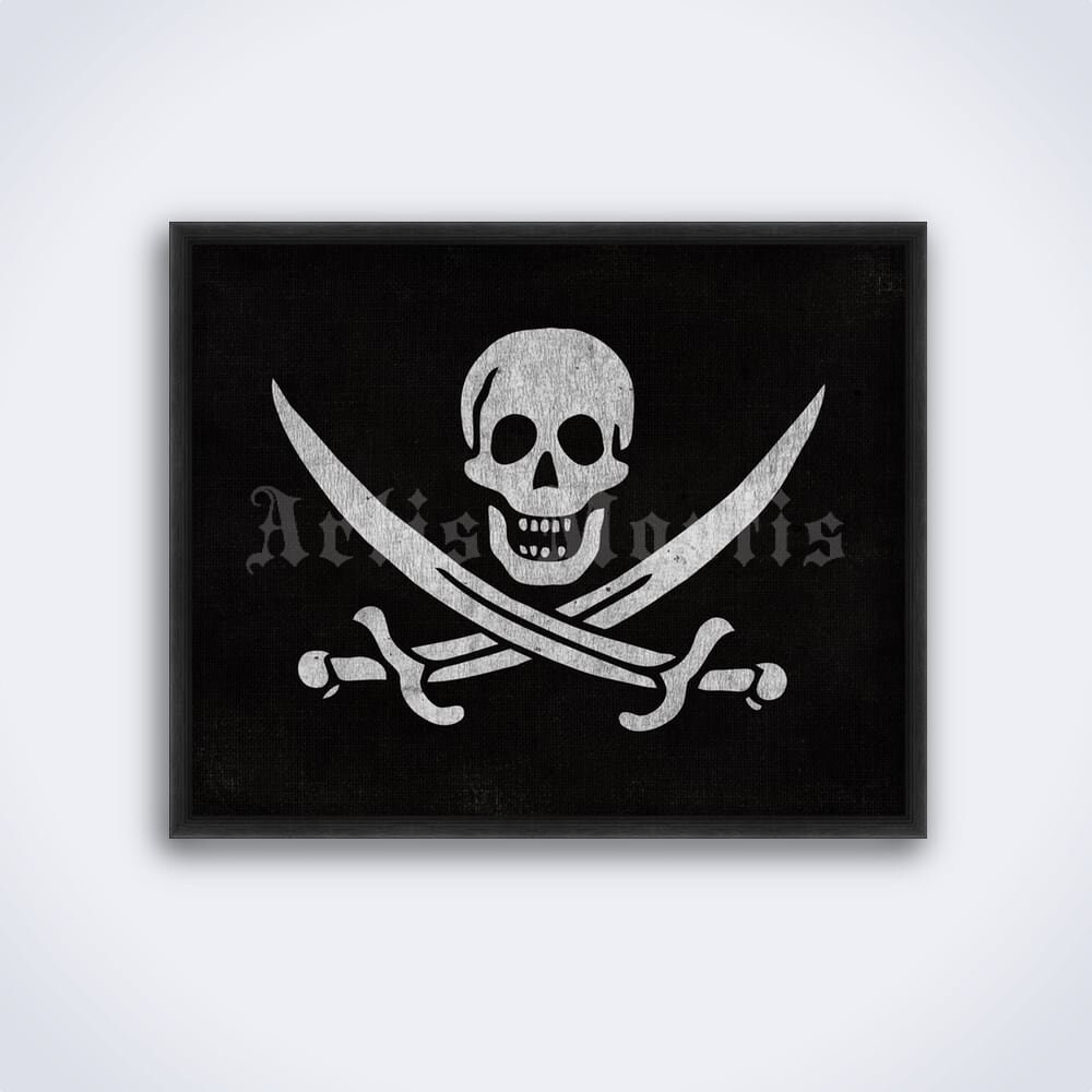 Akachafactory Piraten-Flaggen Aufkleber, 15x11 Cm - Wasserfest & Sonnenbeständig Für 3 Jahre