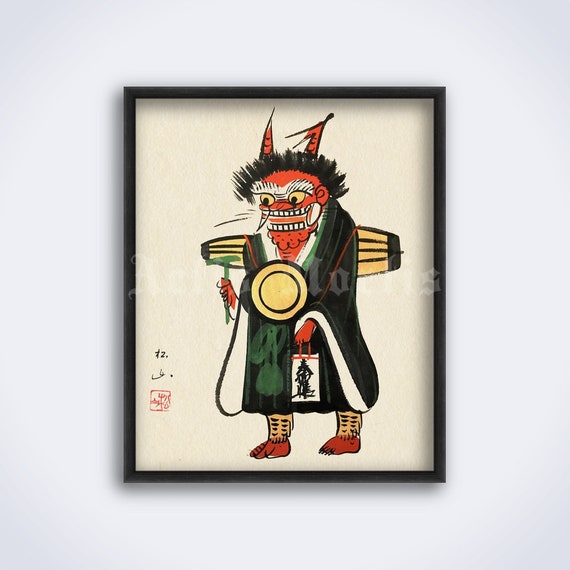 鬼 - 日本の悪魔学、妖怪、浮世絵、大津絵、絵画、ダークフォーク
