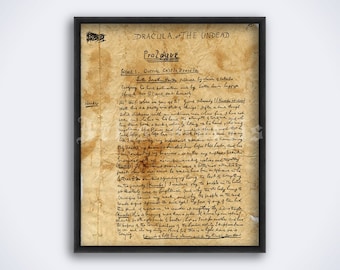 Dracula Bram Stoker - Etsy