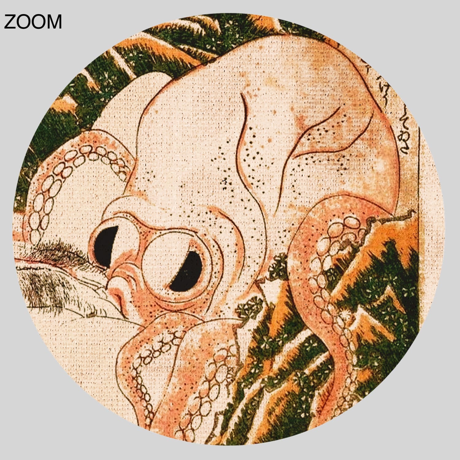 Sueño de la esposa del pescador Katsushika Hokusai 1815 | Etsy