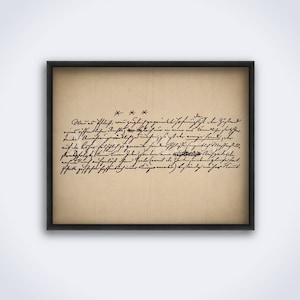 Immanuel Kant Perpetual Peace 1795 manoscritto - vintage filosofia art stampa, citazione poster (DIGITAL DOWNLOAD)