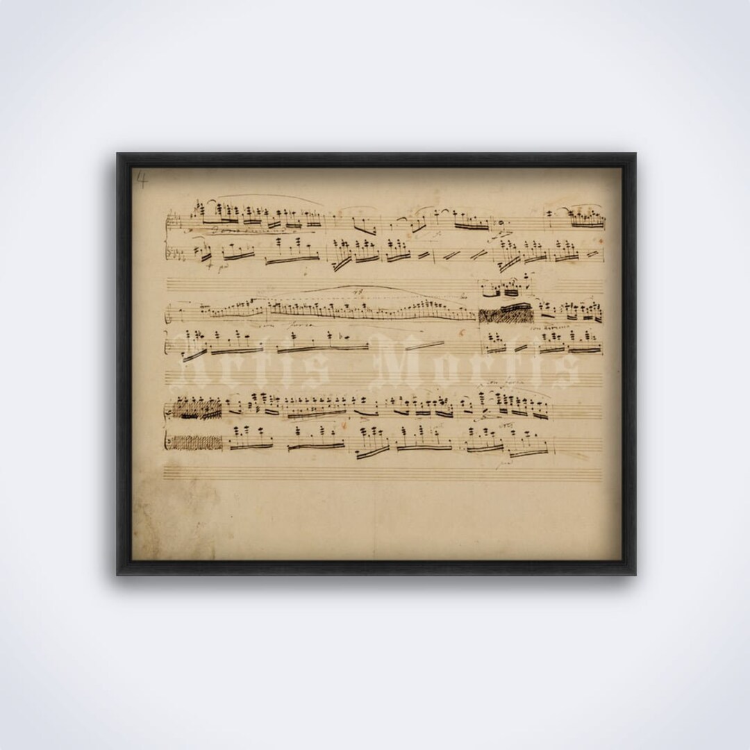 アート・デザイン・音楽 CHOPIN Miscellaneous Compositions Piano Frederic Chopin - Newly Discovered Waltz (piano Sheet Music