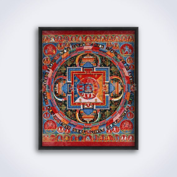 Mandala of Jnanadakini Vintage Tibetan Art, Buddhism Devi Goddess Print, Vajrayana, Tibet, Tantra, Meditation, Poster DIGITAL DOWNLOAD - Etsy Mandala of Jnanadakini Vintage Tibetan Art, Buddhism Devi Goddess Print, Vajrayana, Tibet, Tantra, Meditation, Poster DIGITAL DOWNLOAD - Etsy