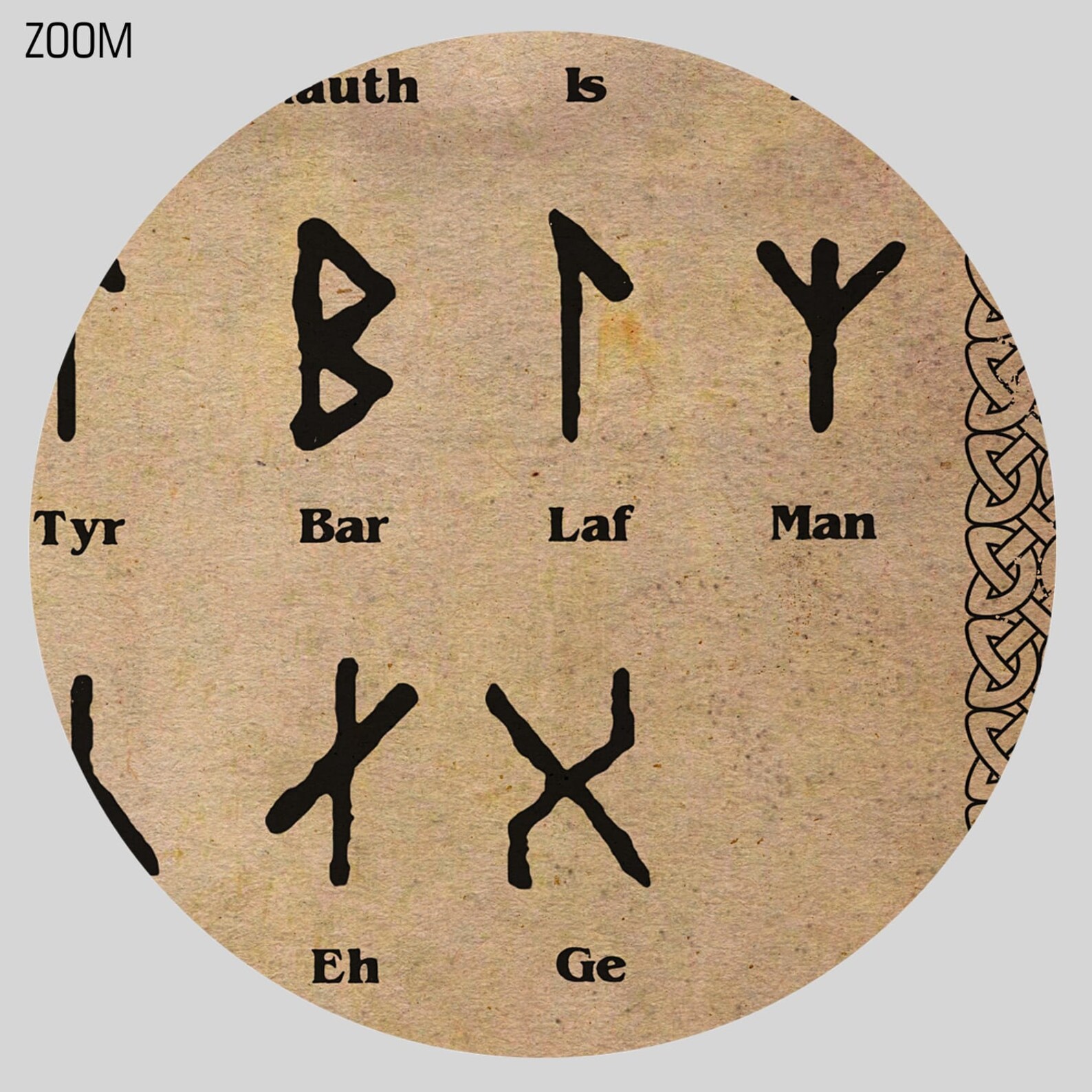 armanen runes print runic alphabet by guido von list norse
