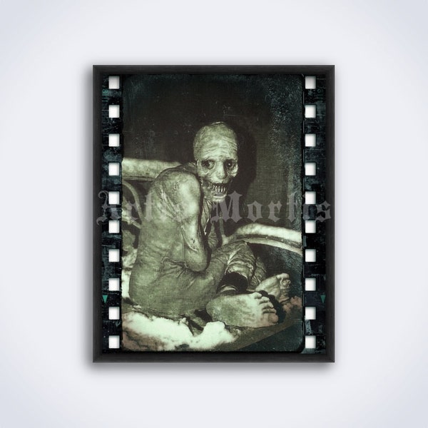 Russian Sleep Experiment – Spazm weird scary monster photo print, poster (DIGITAL DOWNLOAD)