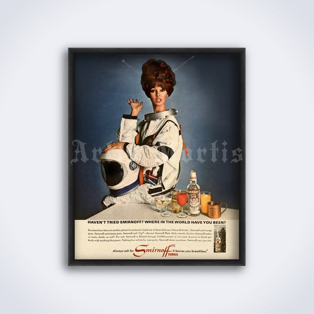 Vintage Vodka Poster - Etsy