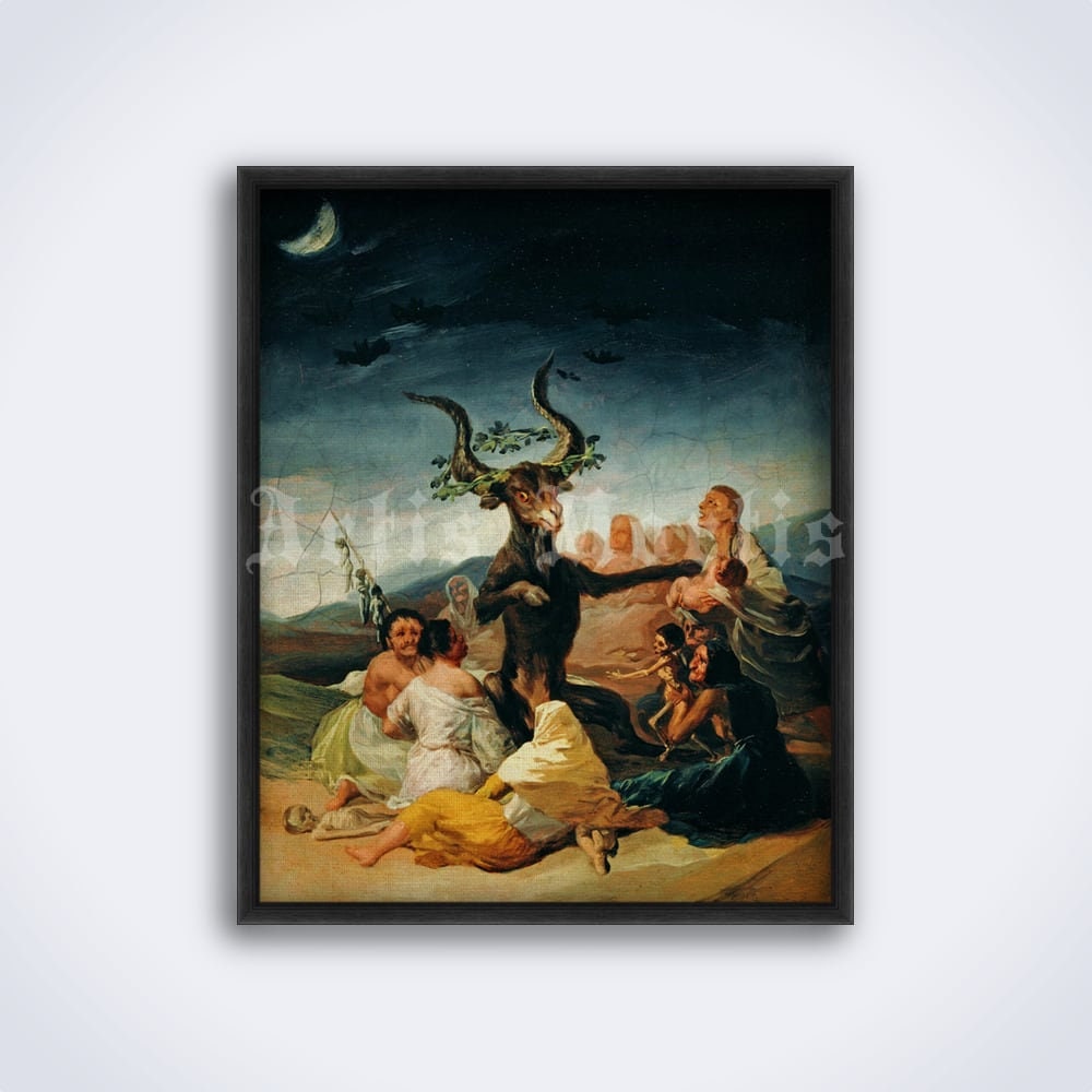 Франсиско гойя ведьмы. Франсиско гойя witches sabbath.