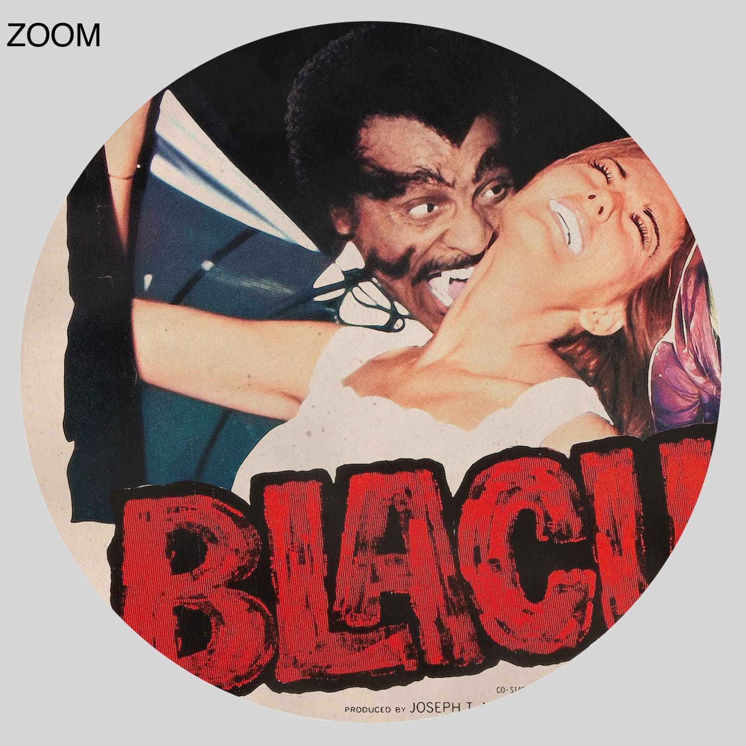 Blacula – 1972 Horror, Grindhouse, Exploitation Film, Vampire Art 