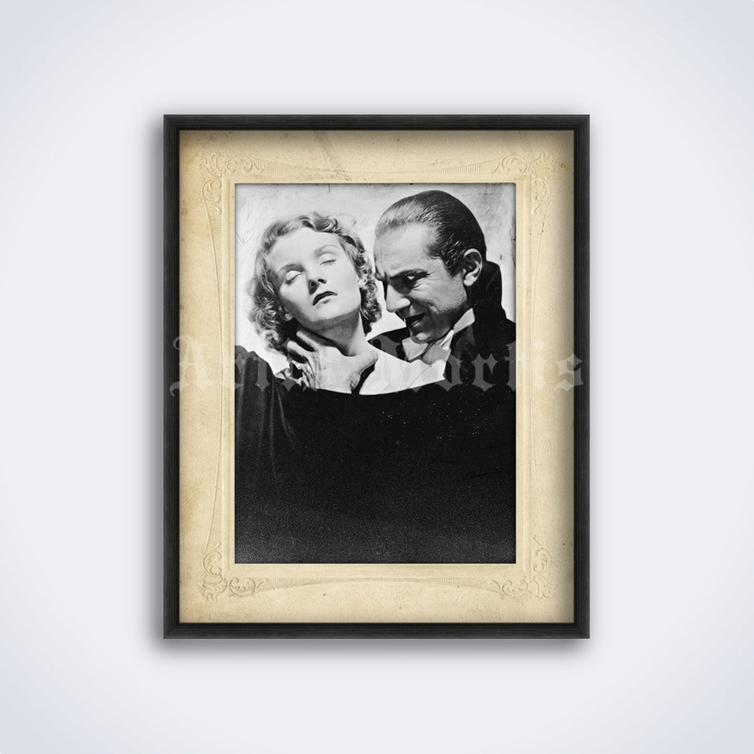 Bela Lugosi as Dracula Vampire Vintage Photo 1931 Horror Movie Print ...