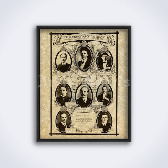 Heroic Musicians of Titanic Portraits, Music Band, Orchestra