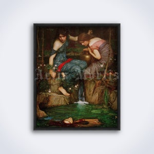 Nymphs Finding the Head of Orpheus - Etsy