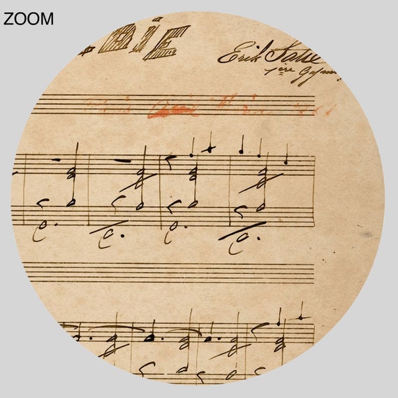 Gymnopedie by Erik Satie Original Handwritten Score, Classical Music Art, Modernist Piano Music Poster DIGITAL DOWNLOAD - Etsy Gymnopedie by Erik Satie Original Handwritten Score, Classical Music Art, Modernist Piano Music Poster DIGITAL DOWNLOAD - Etsy