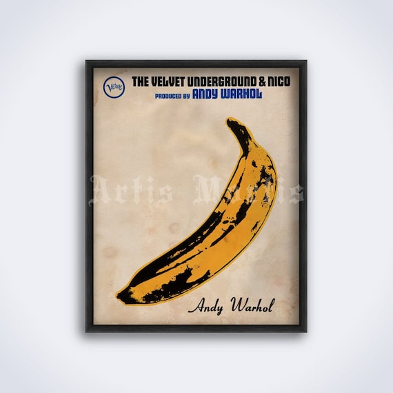 The Velvet Underground and Nico Promo Poster by Andy Warhol