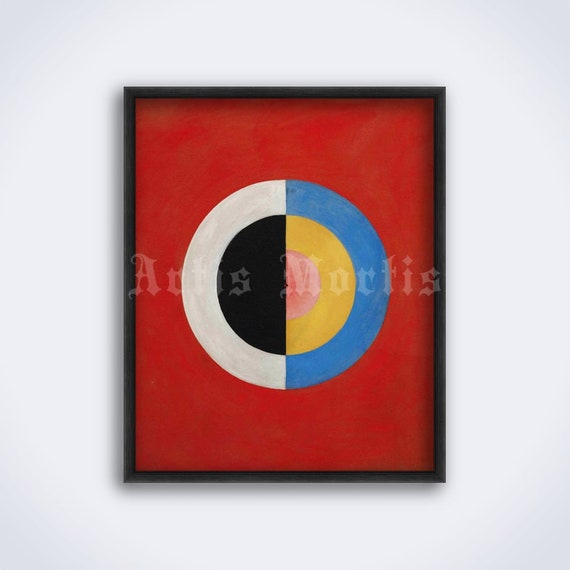 Hilma Af Klint - the Swan No. 17 - Vintage Abstract Art Print
