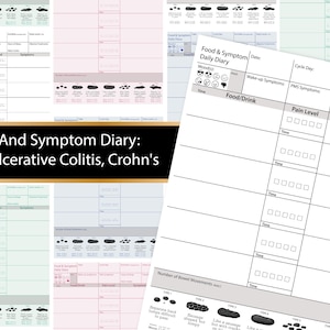 Mat- och symptomdagbok - IBS - KOLIT - CROHNS - Pdf-nedladdning - Goodnotes - Spåra matutlösare