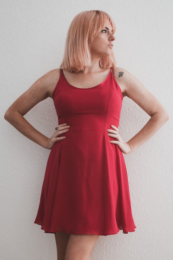 70s Rouge Laura Ashley Dress