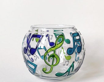 Music-themed Candle Holder (Smaller Size)