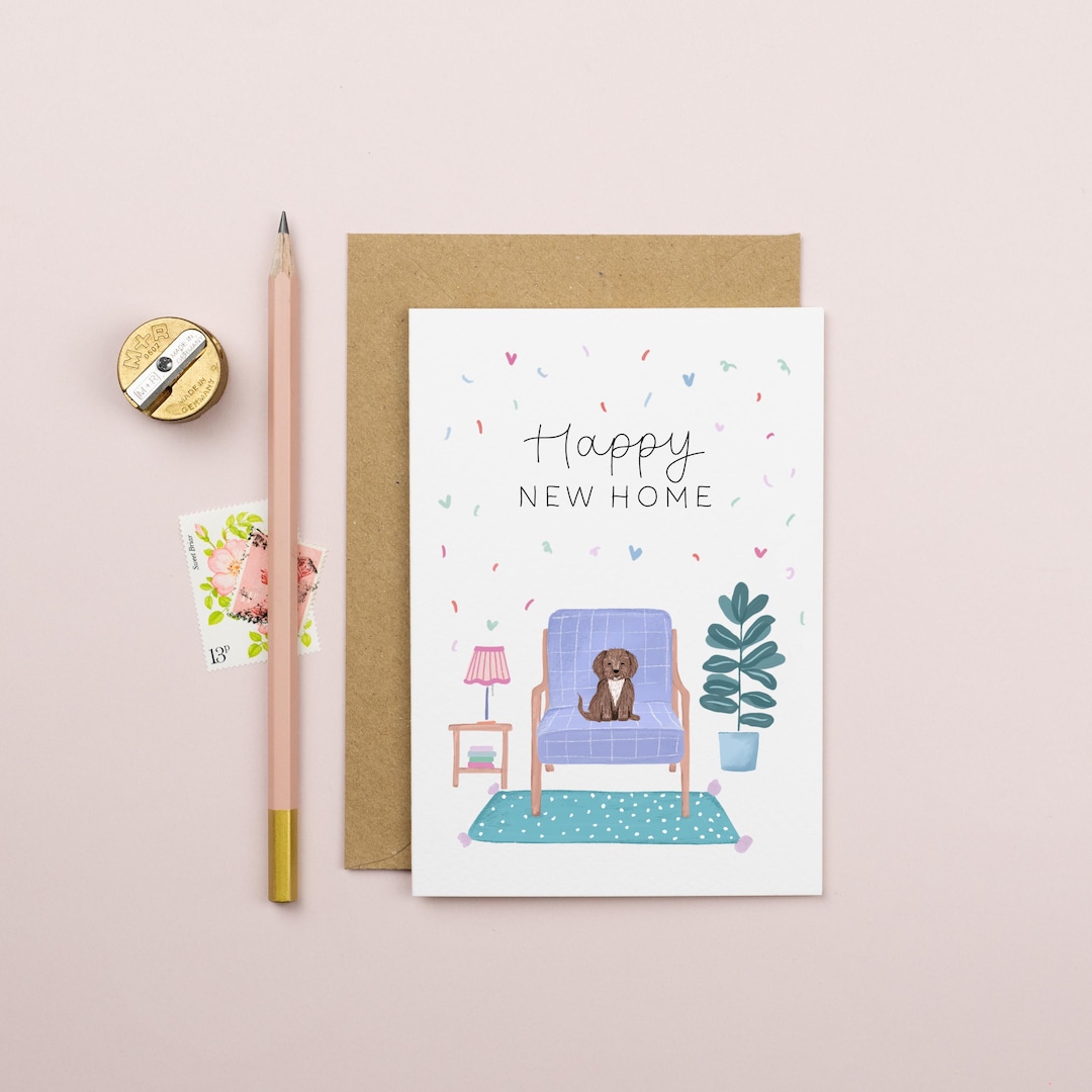 Happy New Home Card - Etsy UK