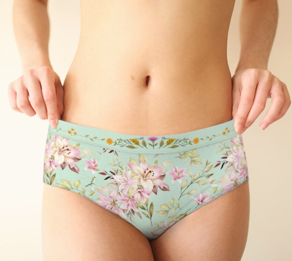 Buy Customized Girl Personalized Underwear for Her: Low-Rise