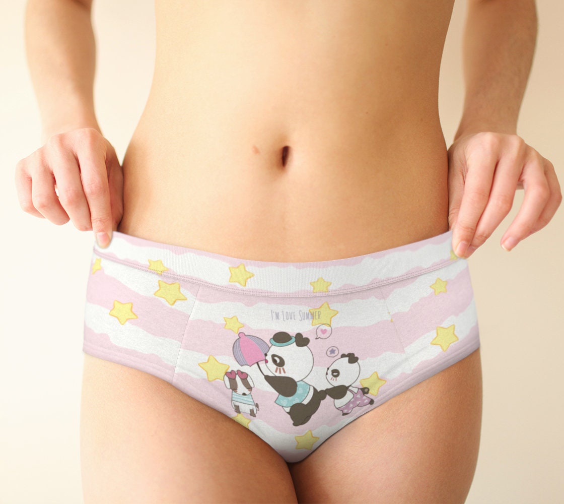 Pink Bunny Mid Waist Hipster Panties for Women, Xs-xl/custom Sizes Womens  Underwear, Rabbit Cute Lingerie Panties, Easter Gifts Explore Now 