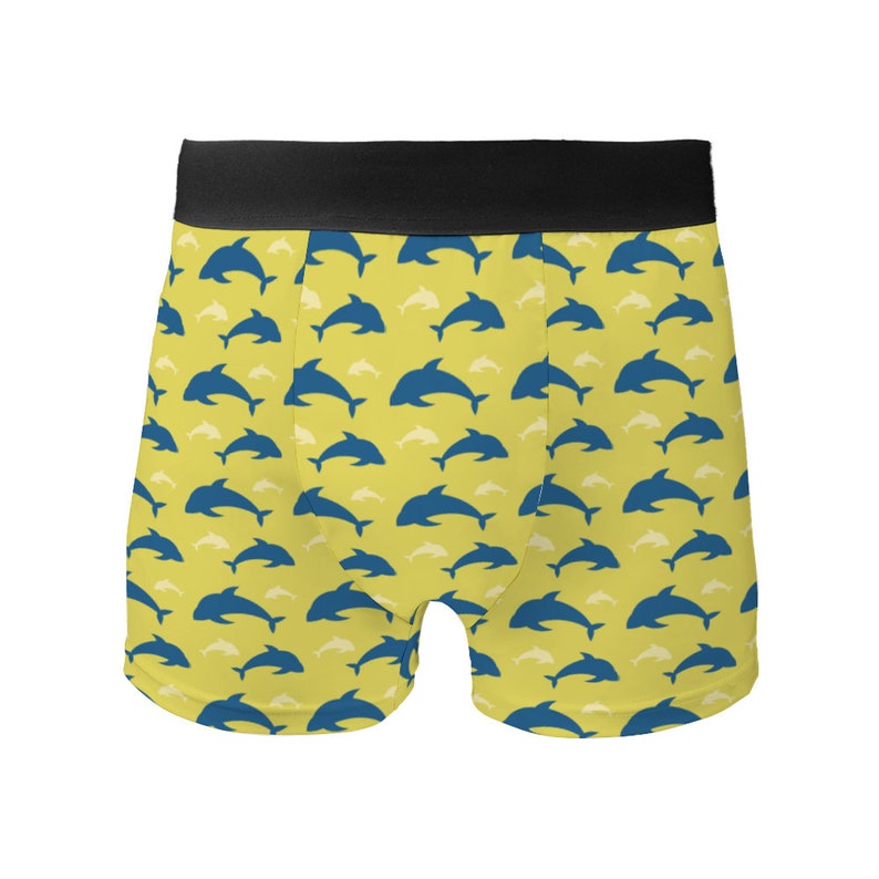 shorts male underwear Dolphin Pattern Men/'s Boxer Briefs underpants