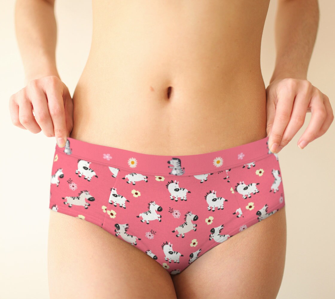 Edle Dessous aus sanfter Seide Pink Zebra