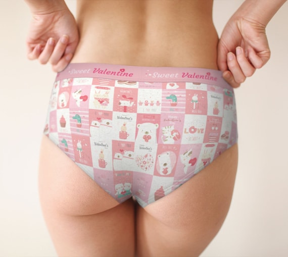 Hot Wife Valentines Cheeky Underwear - Low-Rise Underwear
