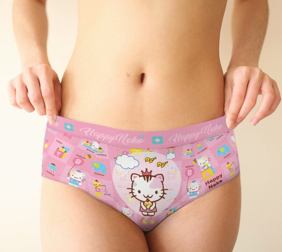 Japanese Cute Girls Low Waist Panties Briefs Kawaii Comfort Low Waist  Underwear