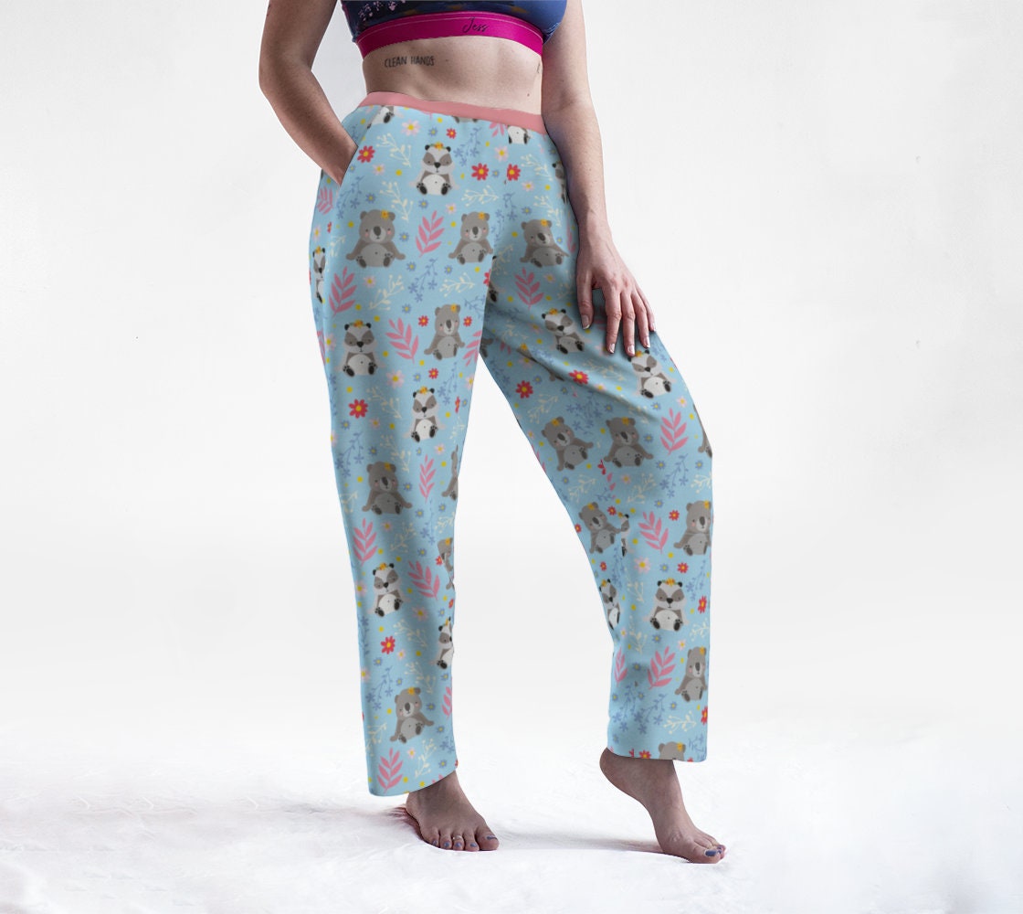Koala Pattern Printed Comfy Lounge 
