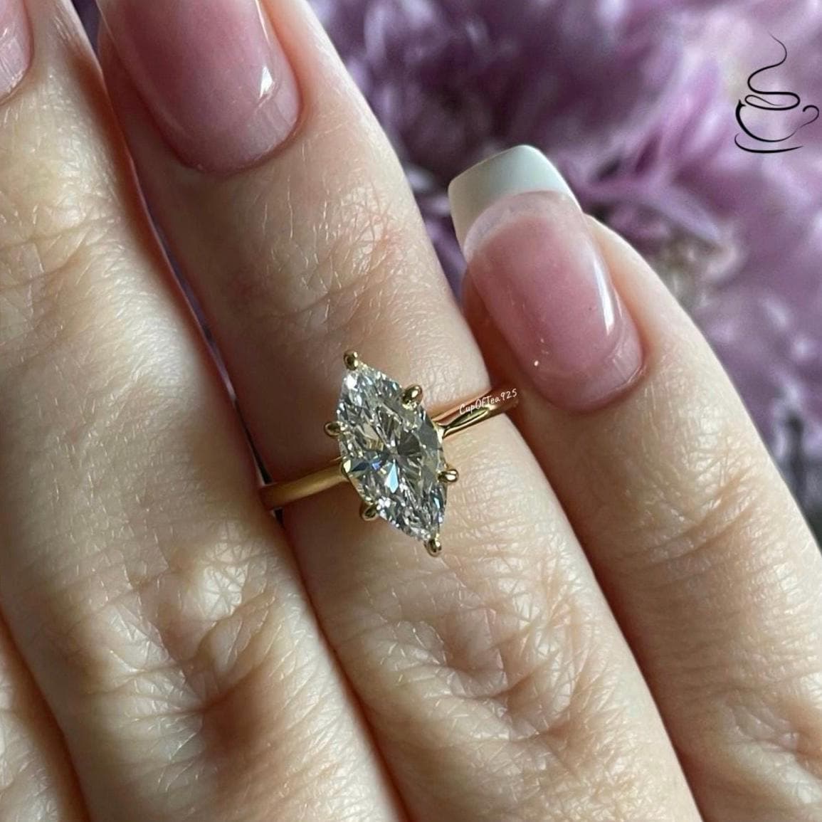 9 Carat Gold Ring - Etsy
