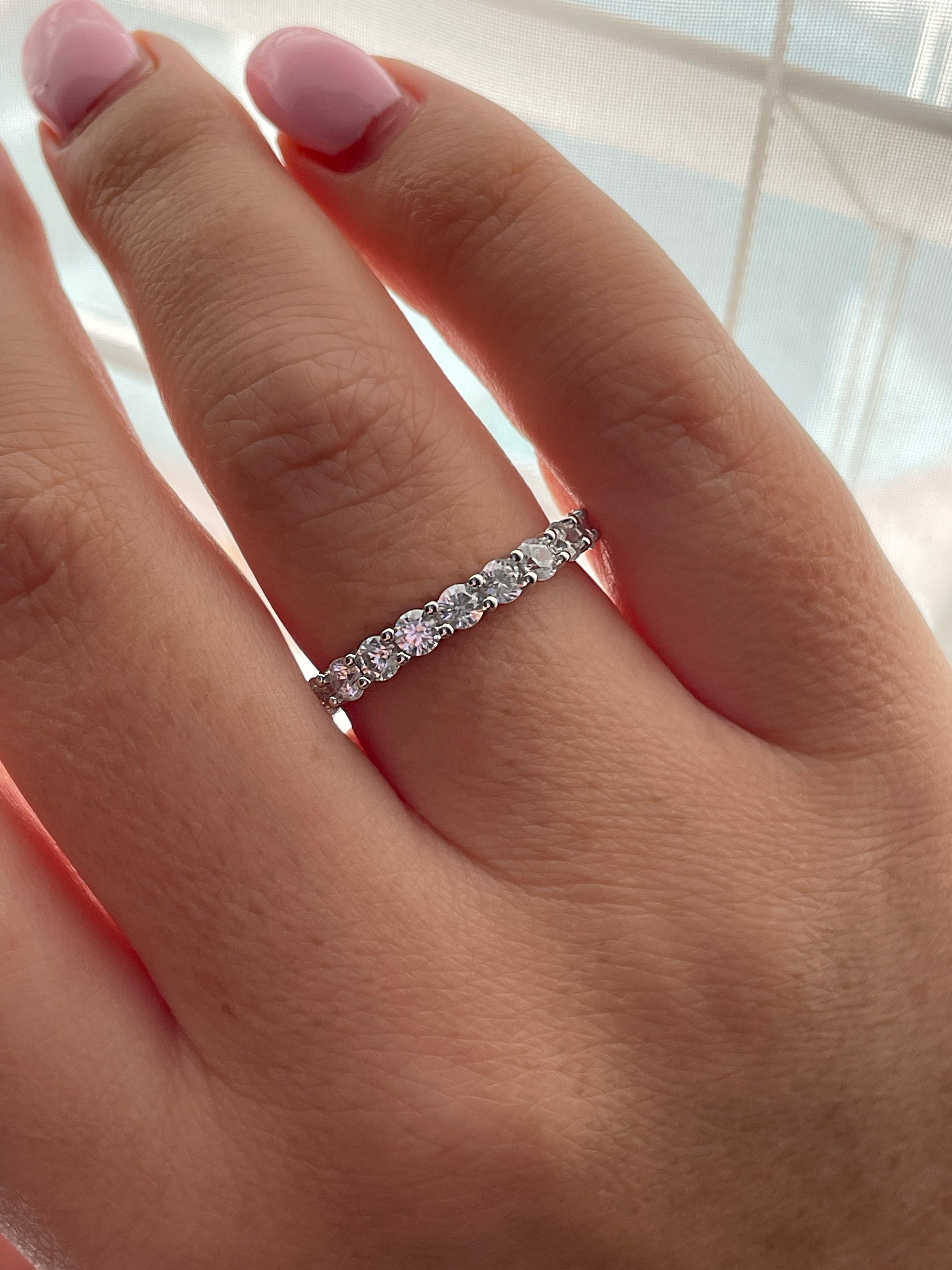 Anello Con Doppia Stella Di Diamanti Su Tre Fasce | - La Tua Gioi - Foto 2