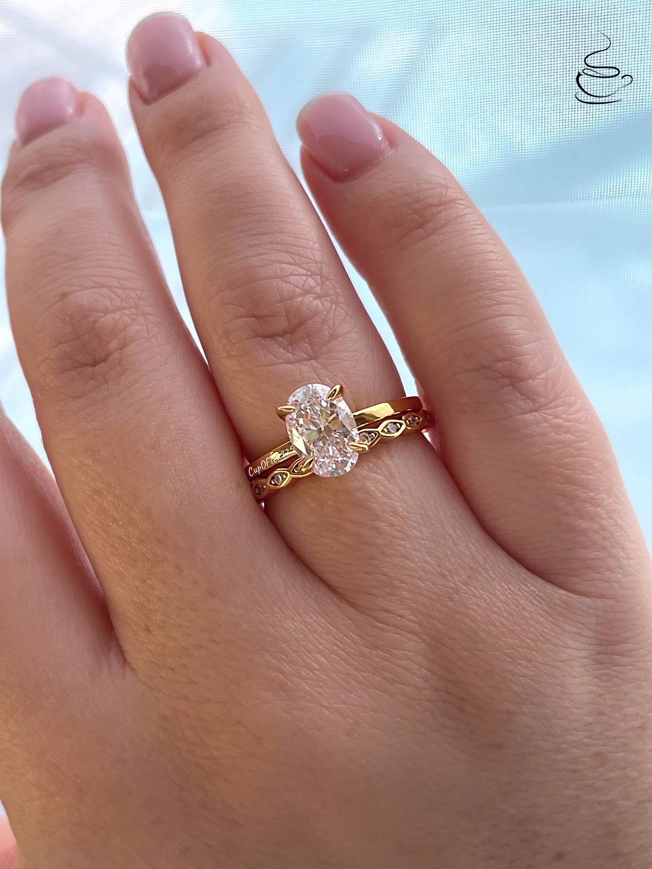 Bague En Zirconium Glacé Rose Sur Argent Sterling - Taille 6 - Neuve Avec étiquettes
