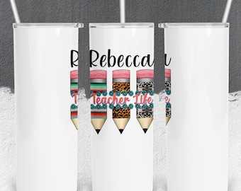 Gift for Substitute Teacher, Student Teacher Appreciation Gift, Gift for an Academia, Teacher in Training Insulated Mug Gift, Water Bottle