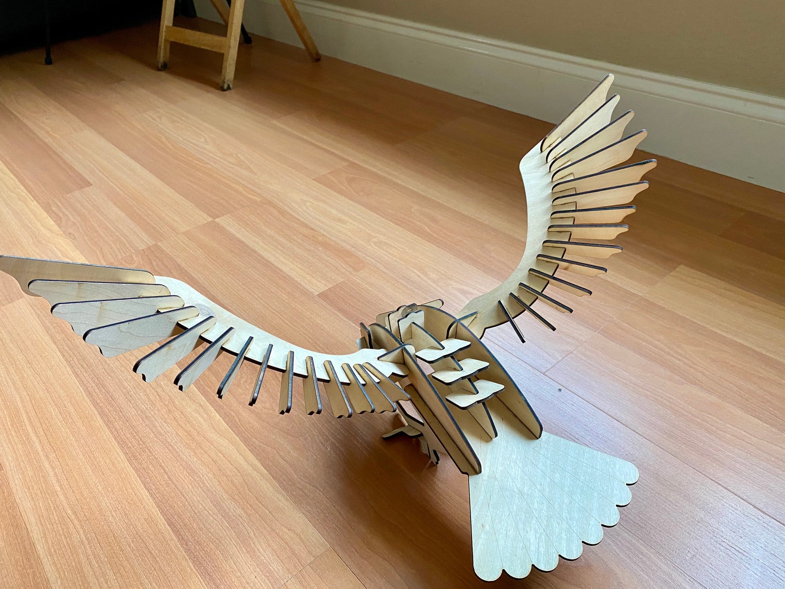 Wooden Eagle Puzzle Project 2.7mm Etsy