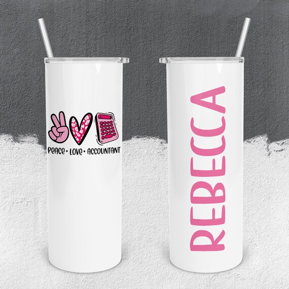 Custom Sublimated Tumbler for Finance and Accounting Major, Numbers Nerd  Mug Advisor, Certified Public Accountant, Drinkware for Bookkeeper - Etsy