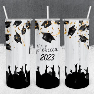 Senior 2024 Graduation Gift for Graduate, College Grad Tumbler Gift for Her, Personalized Senior Class of 2024 Graduation Tumbler with Name
