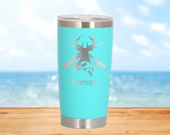 Personalized Fishing Tumbler Gift for Fisherman, Fisherman, Insulated Fisher Tumbler, Gift for Him, Camping, Father's Day, Dad, Husband Gift